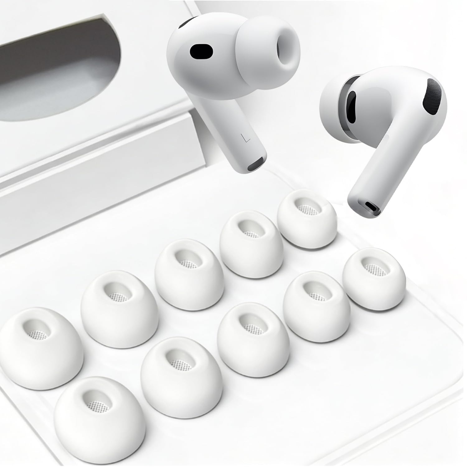 AirPods pro3 本体のみ イヤーチップ Amazon | AirPods Pro 3(2025)用イヤーチップ - 交換用チップ 5ペア 5